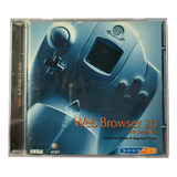 Web Browser 2.0 With Seganet Original Dreamcast
