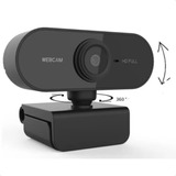 Webcam 1080p Full Hd Usb Microfone Computador Câmera Reunião