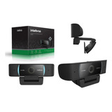 Webcam Full Hd 1080p Cortina Privacidade Microfone Intelbras