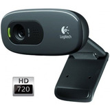 Webcam Hd 720p Com Microfone Logitech