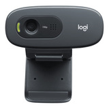 Webcam Hd Logitech C270 720p 30 Fps Microfone Integrado