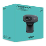 Webcam Logitech C270 Hd - Câmera