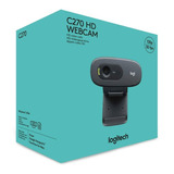 Webcam Logitech C270 Hd 720p 30fps