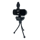 Webcam Mini Câmera Visão 360° Tripé
