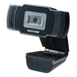 Webcam Multilaser Preta C/ 30 Fps