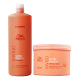 Wella Invigo Nutri Enrich - Kit Shampoo 1l + Mascara 500ml