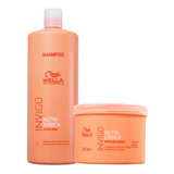 Wella Invigo Nutri-enrich Shampoo 1l + Máscara 500g