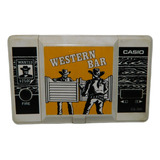 Western Bar Mini Game Casio Cg-300 - Funcionando - Loja Rj