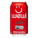 Wewi Orgânico Kit 6 Refrigerante Sabor Cola 350ml