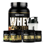 Whey Beta 4 Pro Corps 900g + 2 Bcaa + 2 Creatina + Shaker