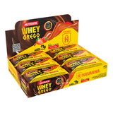 Whey Grego Bar Havanna Morango Nutrata - Caixa C/ 12