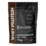 Whey Protein Concentrado 1kg Chocolate Belga