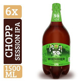 Wienbier Chopp 59 Session Ipa 1,5l Fardo Pack Embalagem Pet 6 Unidades