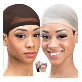 Wig Cap Touca Para Peruca 2un - Para Wig, Front Ou Full Lac
