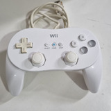 Wii Classic Controller Pro Branco Original Nintendo Rvl-005