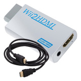 Wii Hdmi Adaptador Nintendo Wii Compatível+