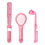 Wii Kit Sports Feminino Cor Rosa - Novo - Lacrado