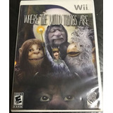 Wii Onde Vivem Os Monstros - Novo - Original - Lacrado
