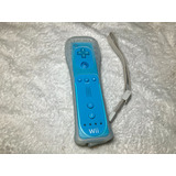 Wii Remote Original Nintendo Azul Strap