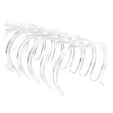 Wire-o Garra Duplo Anel 5/8 A4 2x1 120fls Branco (10un)