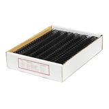 Wire-o Garra Duplo Anel 5/8 Para 120fls A4 2x1 Preto 50un
