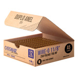 Wire-o P/ Encadernação 2x1 A5 Dourado 1 1/8 P/ 250 Fls 12un
