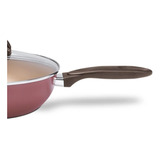 Wok Diâmetro 24cm Com Tampa 2,3l Naturall-mrm