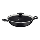 Wok Loreto Alum Antiaderente 3,3 L Tampa Grafite Tramontina