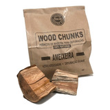 Wood Chunks Ameixeira - Lenha Frutífera Defumação Pit Smoker