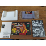 Wwf Super Wrestlemania Snes C/ Caixa