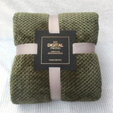 X Blanket, Cama De Lã Xadrez Macia E Quente, Malha Grande, F