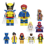 X-men Wolverine Cyclops Magneto Gambit Rainha Branca Storm