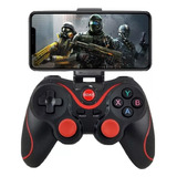 X3 Controle Gamepad Bluetooth Smartphone Android Jogos Pc