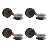 X5 4 Peças De Fita De Máquina De Escrever Twin Spool Máquina