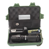 X800 Zoomable Xml T6 Levou Lanterna Tática+18650 Bat06288