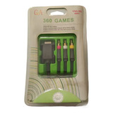 Xbox 360 Cabo Vga Com Audio E Video