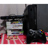 Xbox 360 Elite Com 11 Jogos Jogos