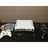 Xbox 360 Fat Arcade 512mb Destravado Ltu 3.0 / Leitor Funcionando 100% / 5 Jogos