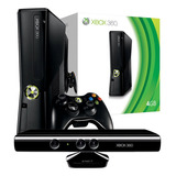 Xbox 360 Slim + Kinect +