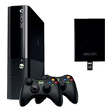 Xbox 360 Slim Mais Dois Controles