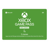 Xbox Game Pass Console 3 Meses