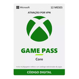 Xbox Game Pass Core 12 Meses Codigo 25 Digitos