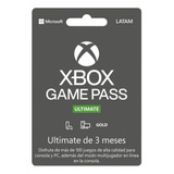 Xbox Game Pass Ultimate - 3