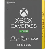 Xbox Game Pass Ultimate 12 Meses - Series X/s, One, Pc