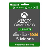 Xbox Game Pass Ultimate 5 Meses - Código 25 Dígitos