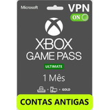 Xbox Gamepass Ultimate 1 Mes Renovação - Ativação Por Vpn