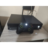 Xbox One 500gb + 2 Jogos Mídia Fisica ( Gta V E Shadow Of Modor ) + Controle (nova Geração)