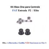 Xbox One Fat P2 / Elite Borracha + Par De Alavancas 