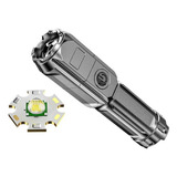 Xhz Zoom Retrátil Levou Luz Forte Foco Lanterna 4pcs
