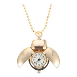 Xiaery Colar De Relógio Feminino, Relógio De Bolso Joaninha